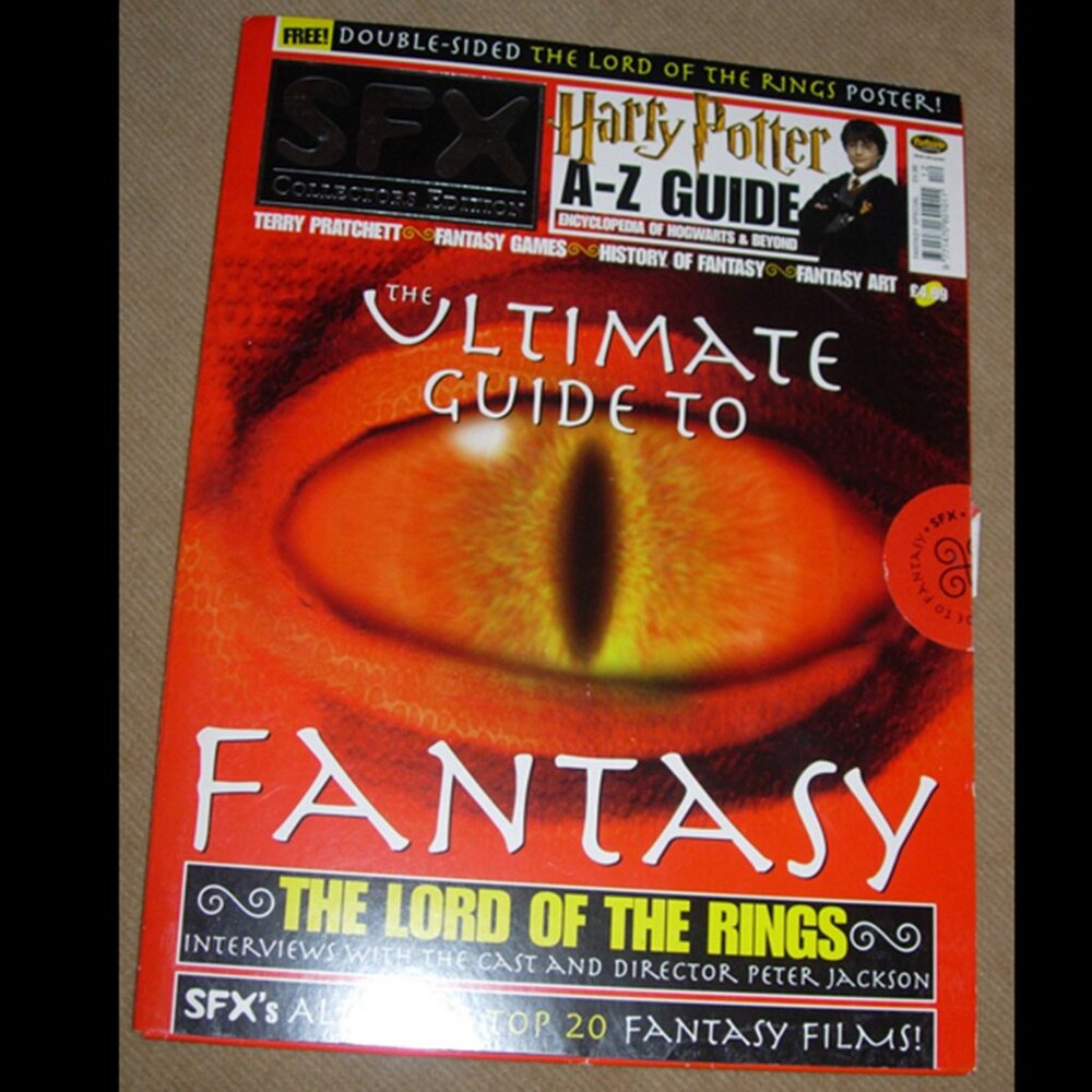 SFX Collector's Edition Ultimate Guide To Fantasy Lord of the Rings + poster